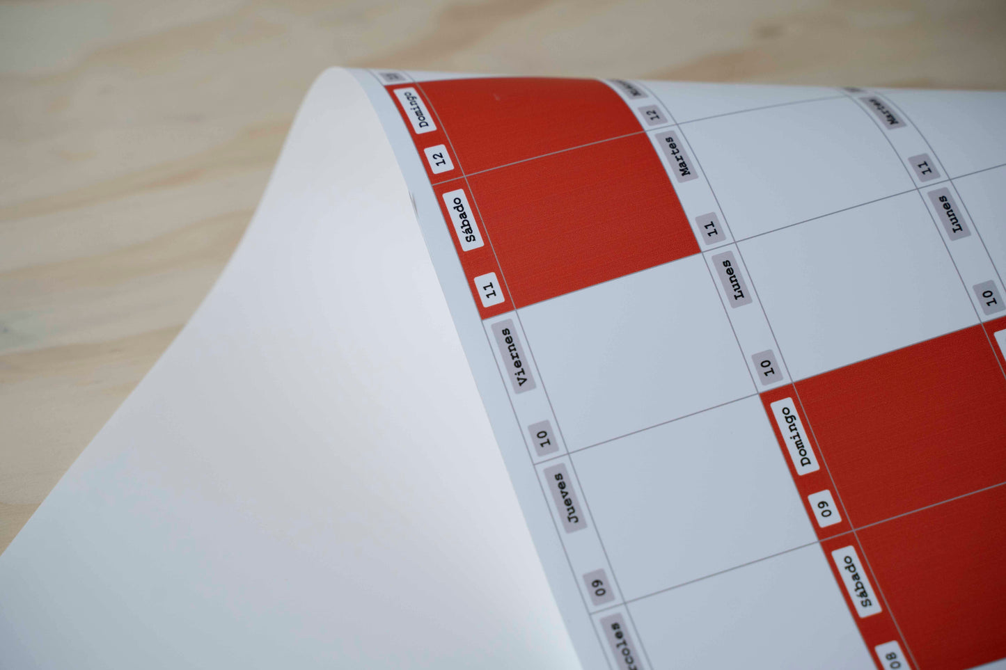 Calendario 2025 - Supreme