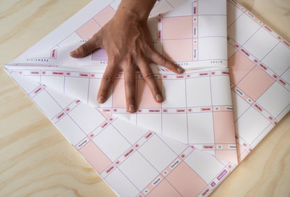 Calendario 2025 - Peach